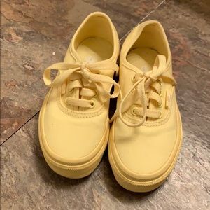 popcorn yellow vans